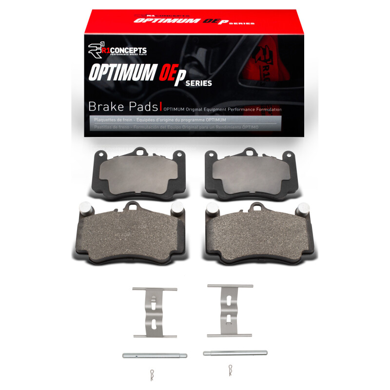Porsche 911 Brake Pads - Front - R1 Concepts - Optimum OE - `99-`12 Porsche 911 Brake Pads - Front - R1 Concepts - Optimum OE - `99-`12